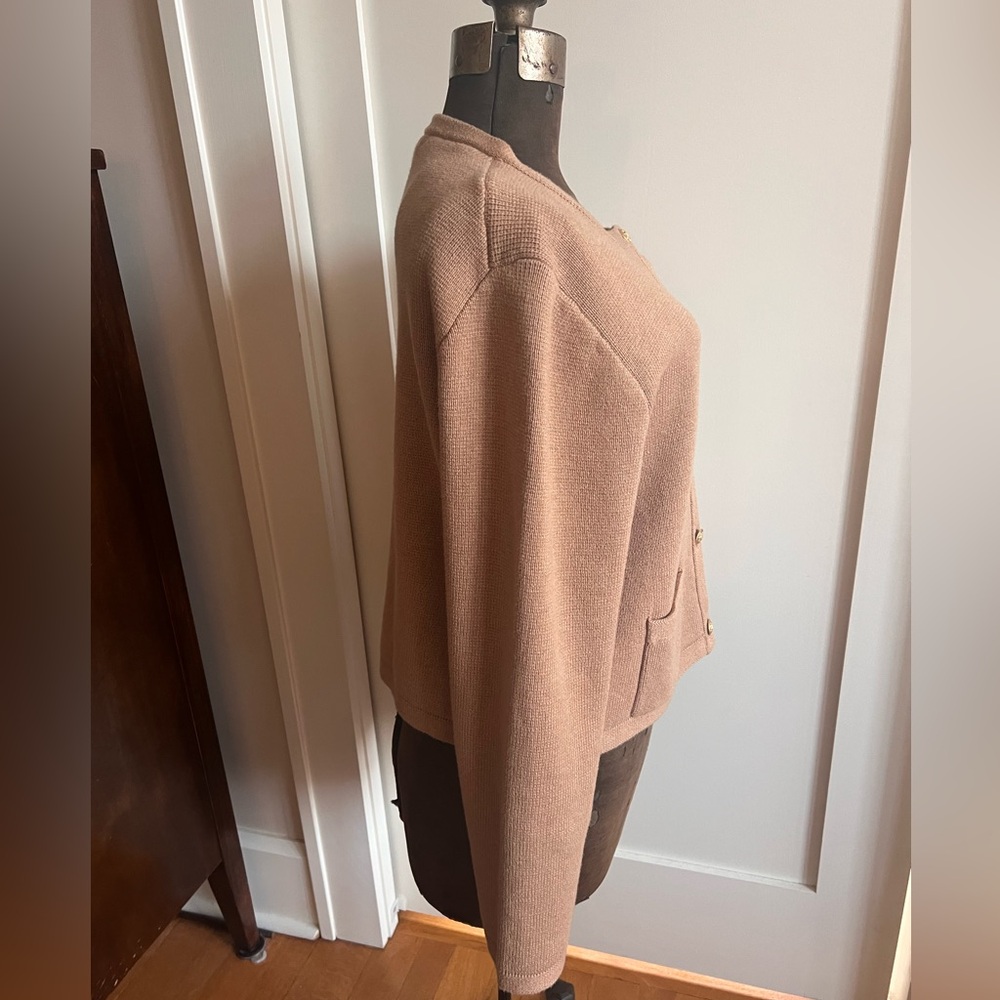 Cotton Lady Jacket Sweater by J. Crew XL - Picture 2 of 7